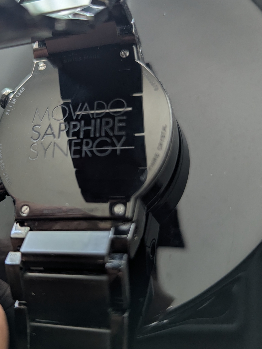 Movado Watch Mens Synergy CHRONOGRAPH $2695 - Picture 10 of 15